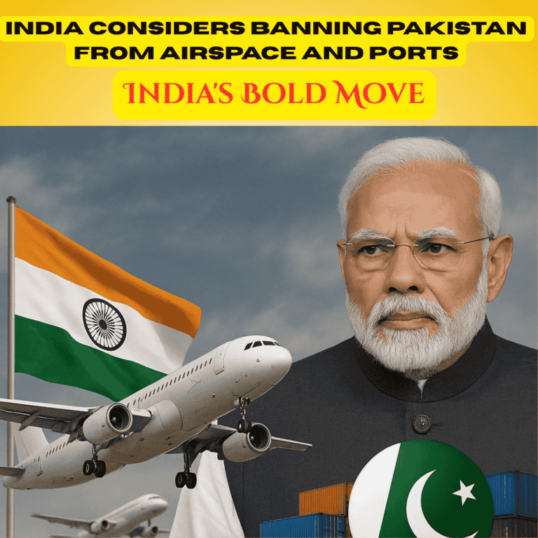 India-Considers-Banning-Pakistan-from-Airspace-and-Ports-Digital-Preeyam-News