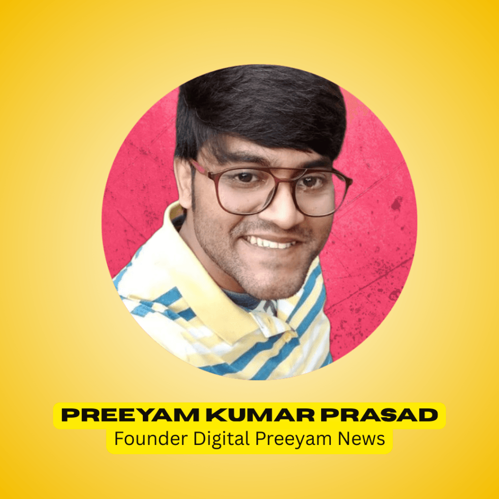 Preeyam-Kumar-Prasad-founder-Digital-Preeyam-News