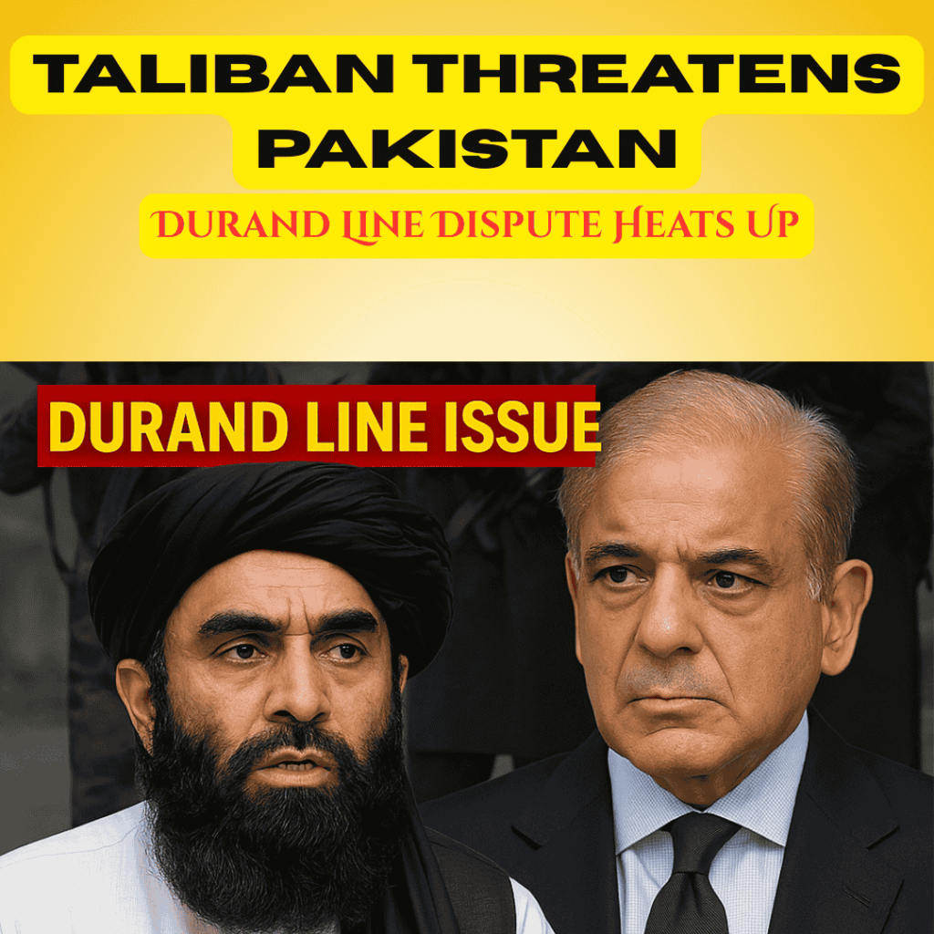 Taliban-Threatens-Pakistan-Durand-Line-Issue-Digital-Preeyam-News