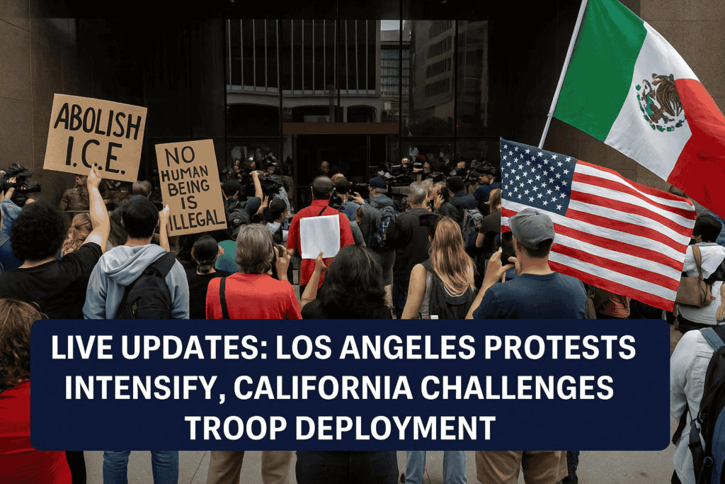 Los-Angeles-Protests-News-Updates-Digital-Preeyam-News