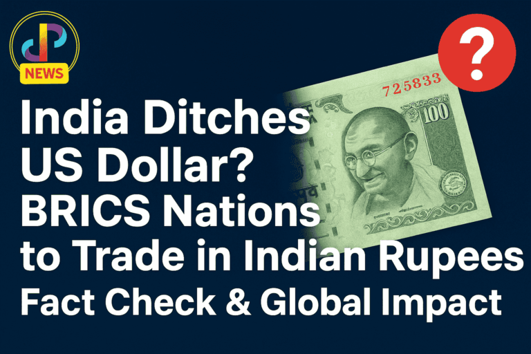 India-Ditches-US-Dollar-BRICS-Nations-to-Trade-in-Indian-Rupees-Fact-Check-&-Global-Impact-Digital-Preeyam-News