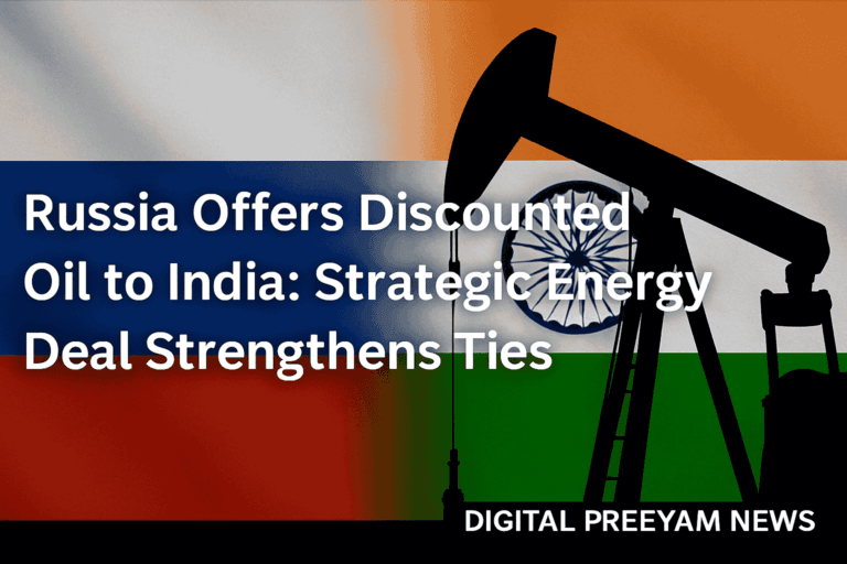 Russia-Offer-Discounted-Oil-to-India-Update-Digital-Preeyam-News
