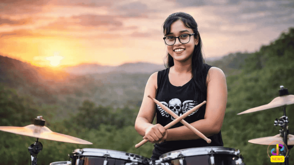Soniya-Dey-The-Electrifying-Drummer- Whose-Powerful-Energy-Is-Taking-Over -the-Internet -Creators-Corner-Spotlight-Digital-Preeyam-News