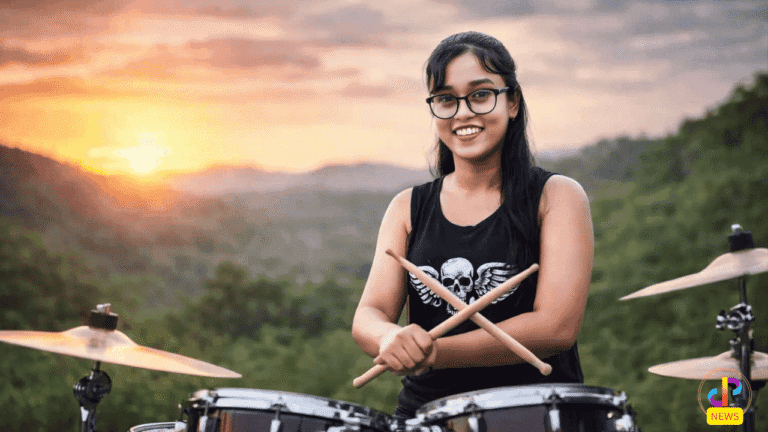 Soniya-Dey-The-Electrifying-Drummer- Whose-Powerful-Energy-Is-Taking-Over -the-Internet -Creators-Corner-Spotlight-Digital-Preeyam-News