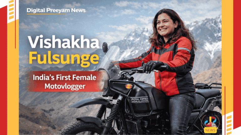 Vishakha-Fulsunge-India’s-First-Female-Motovlogger-Who-Turned-Passion-into-Power-Creators-Corner-Spotlight-Digital-Preeyam-News