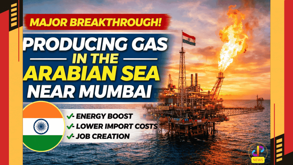 India-Achieves-Major-Energy-Breakthrough-Producing-Gas-in-the-Arabian-Sea-Near-Mumbai-India-Digital-Preeyam-News